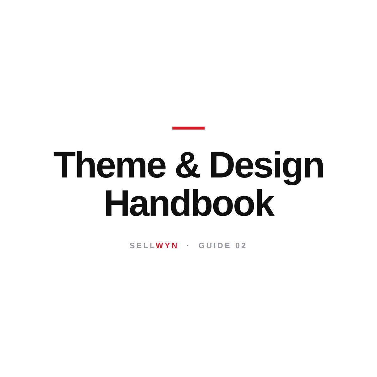 Theme & Design Handbook