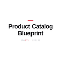 Product Catalog Blueprint